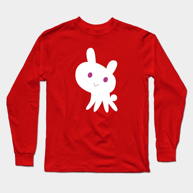 Magia Record Mahou Shoujo Madoka ☆ Magica Gaiden Iroha Tamaki Rabbit Kyuubey? Long Sleeve T-Shirt by aniwear